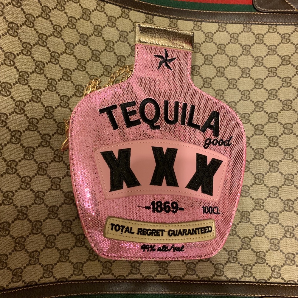 Tequila bottle purse